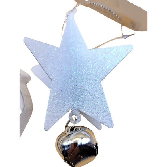 Set Of 4 Nautical-Themed Christmas Ornaments - Anchor Cruise Ship & Star VL1012 - Picture 6 of 6